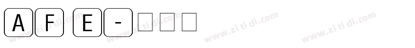 Alpsoft Key字体转换